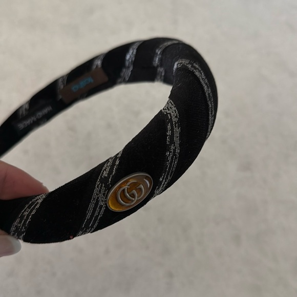 Gucci Accessories - Headband up cycle Gucci charm